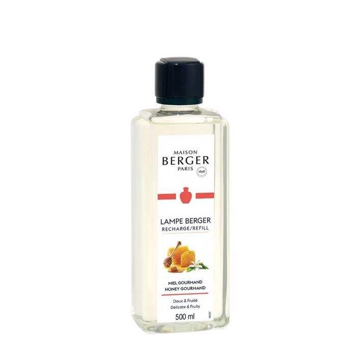 Lampe Berger 500 ml ( rood ), geur: Honey gourmand