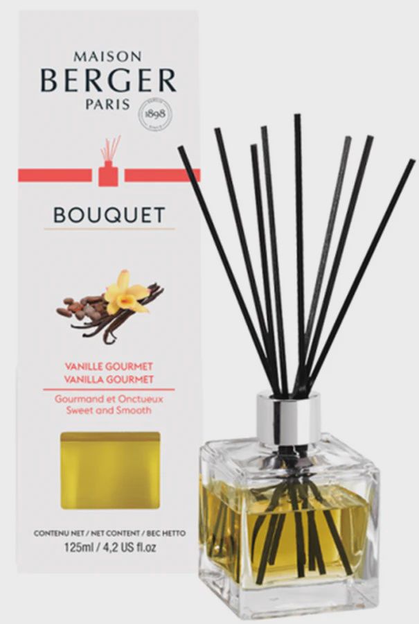 Lampe berger Bouquet (rood), geur: Vanilla gourmet