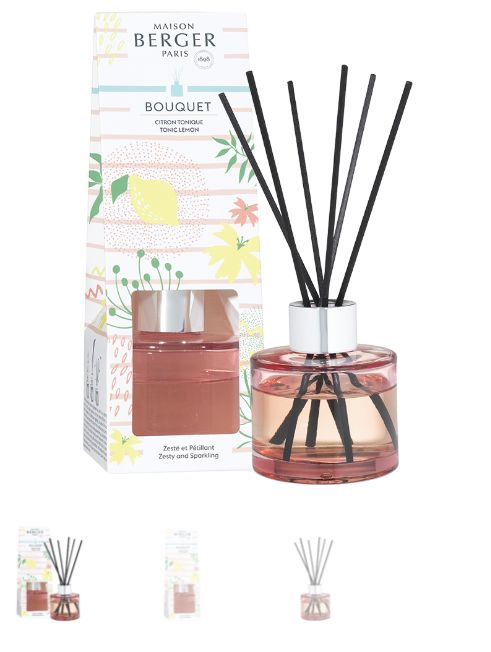 Lampe berger Bouquet mini, geur: Tonic lemon