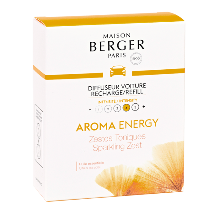 Lampe berger autoparfum navulling, geur: Aroma energy