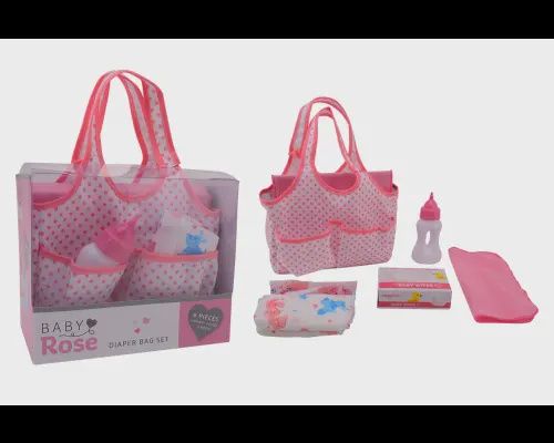 Baby Rose Luiertas met accessoires