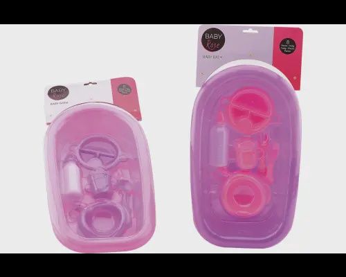 Baby Rose Babybad met accessoires 8-delig
