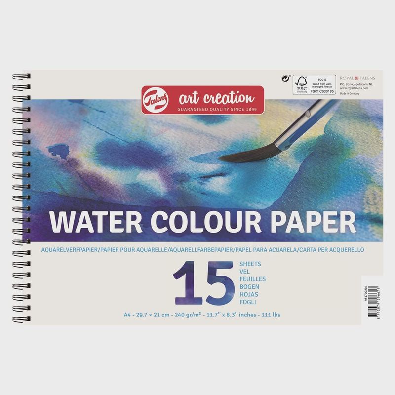 Talens Art Creation Aquarelverfpapier A4