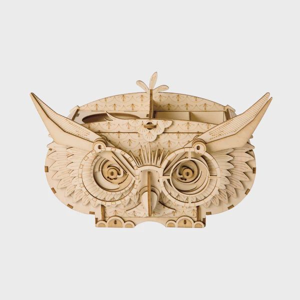 Robotime Owl storage box
