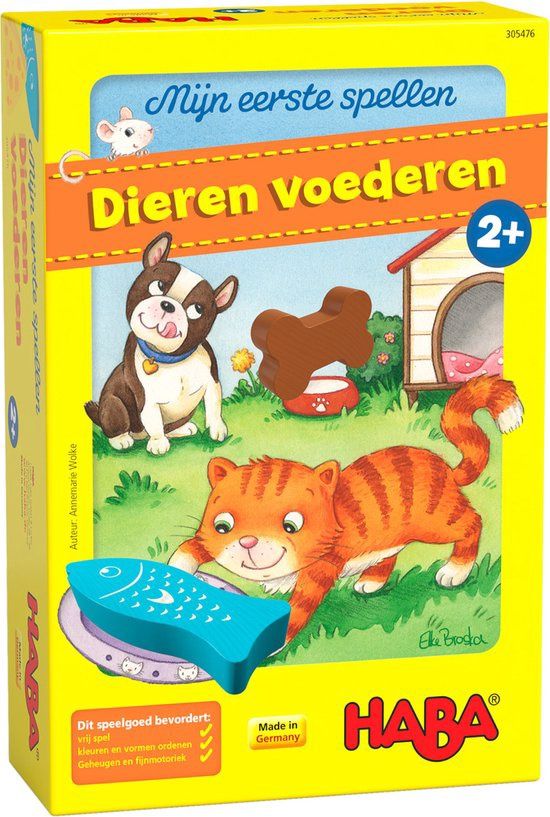 Mijn eerste spellen - Dieren voederen