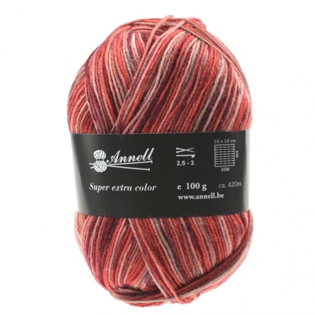 Super extra color 100 gr sokkenwol