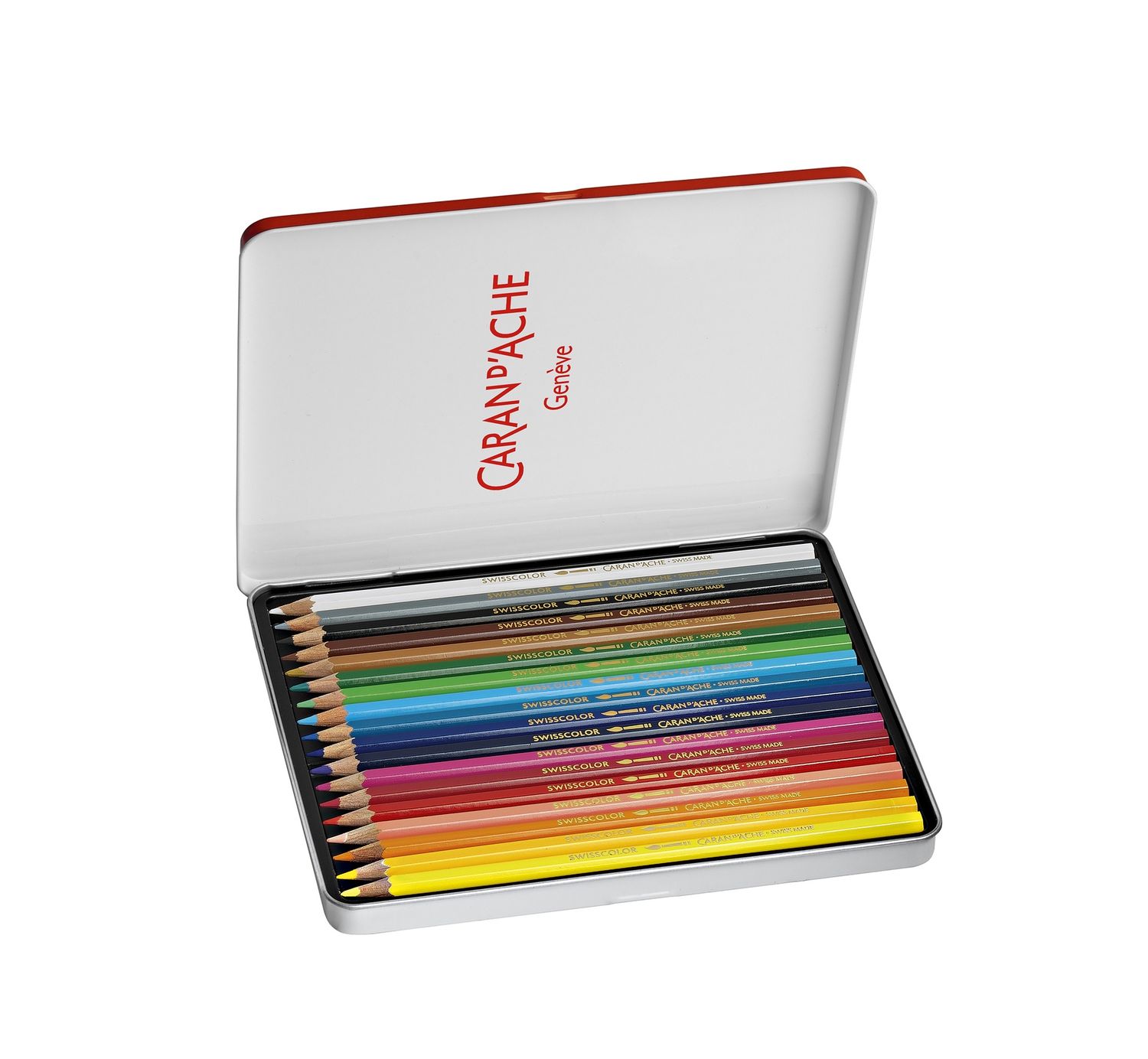 SWISSCOLOR METAL WATER PENCIL 18PCS-FSC