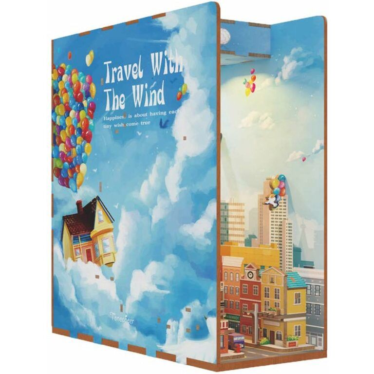 Tonecheer Travel with the Wind Book Nook