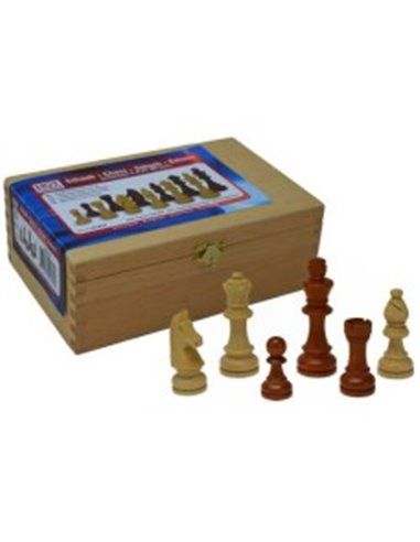 schaakstukken shima hout