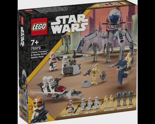 Star Wars Clone Trooper &amp; Battle Droid Battle Pack