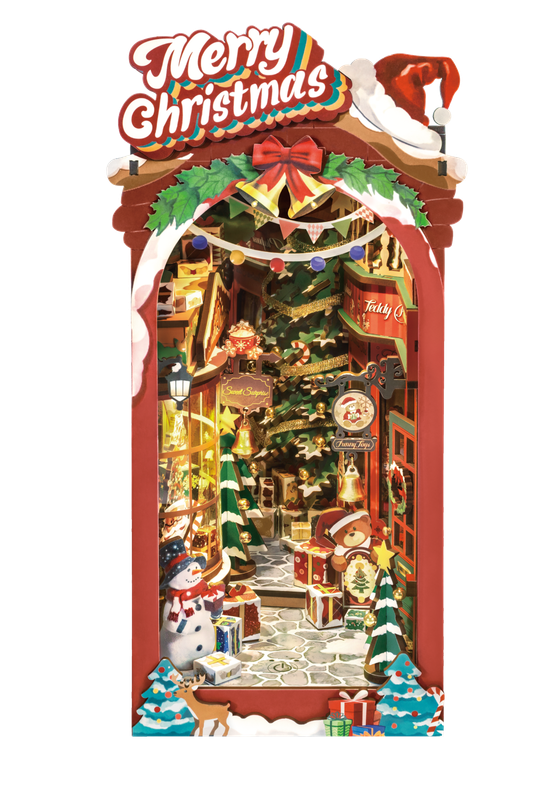 rolife book nook Christmas Street