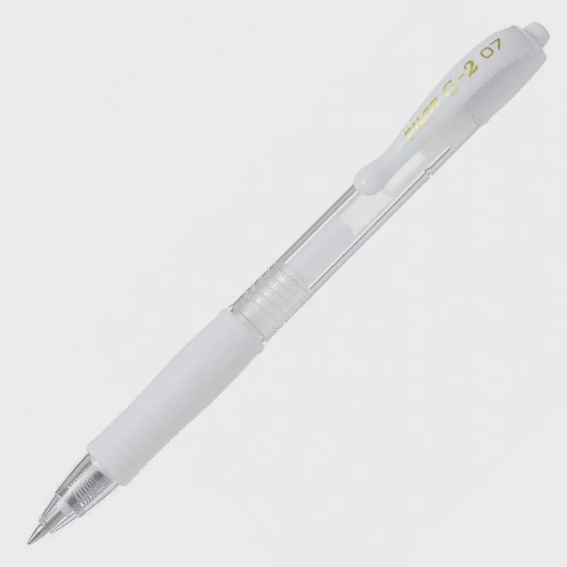 Pilot G-2 gelpen 0.7mm, Kleur: Wit