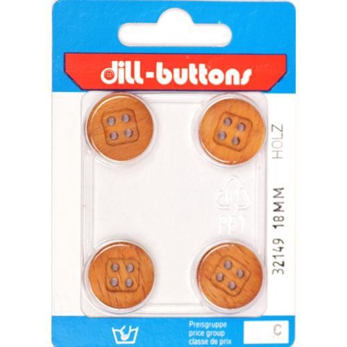 Dill knoop 18mm