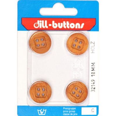 Dill knoop 18mm