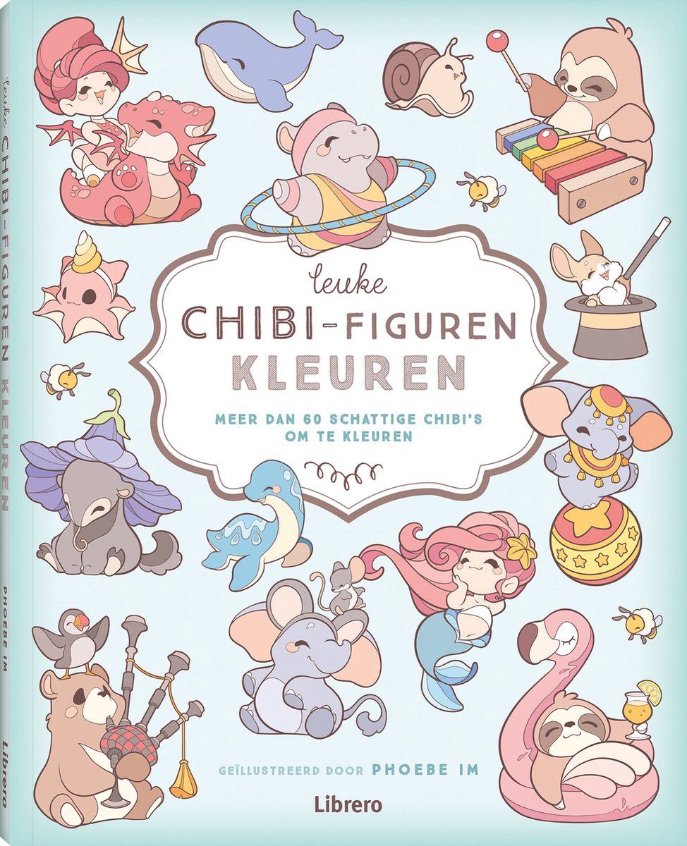 Chibi figuren kleuren