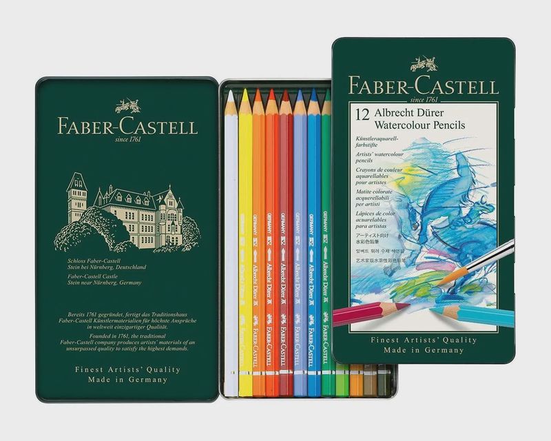 Aquarelpotlood FC A.Durer etui a 12st.