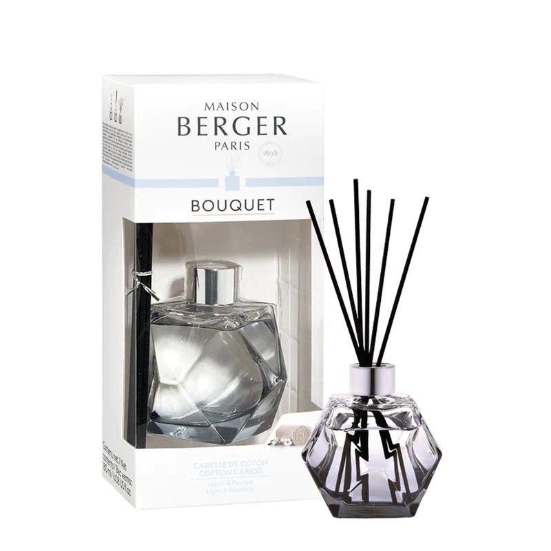 Maison Berger Geurstokjes Black Geometry Cotton Caresse