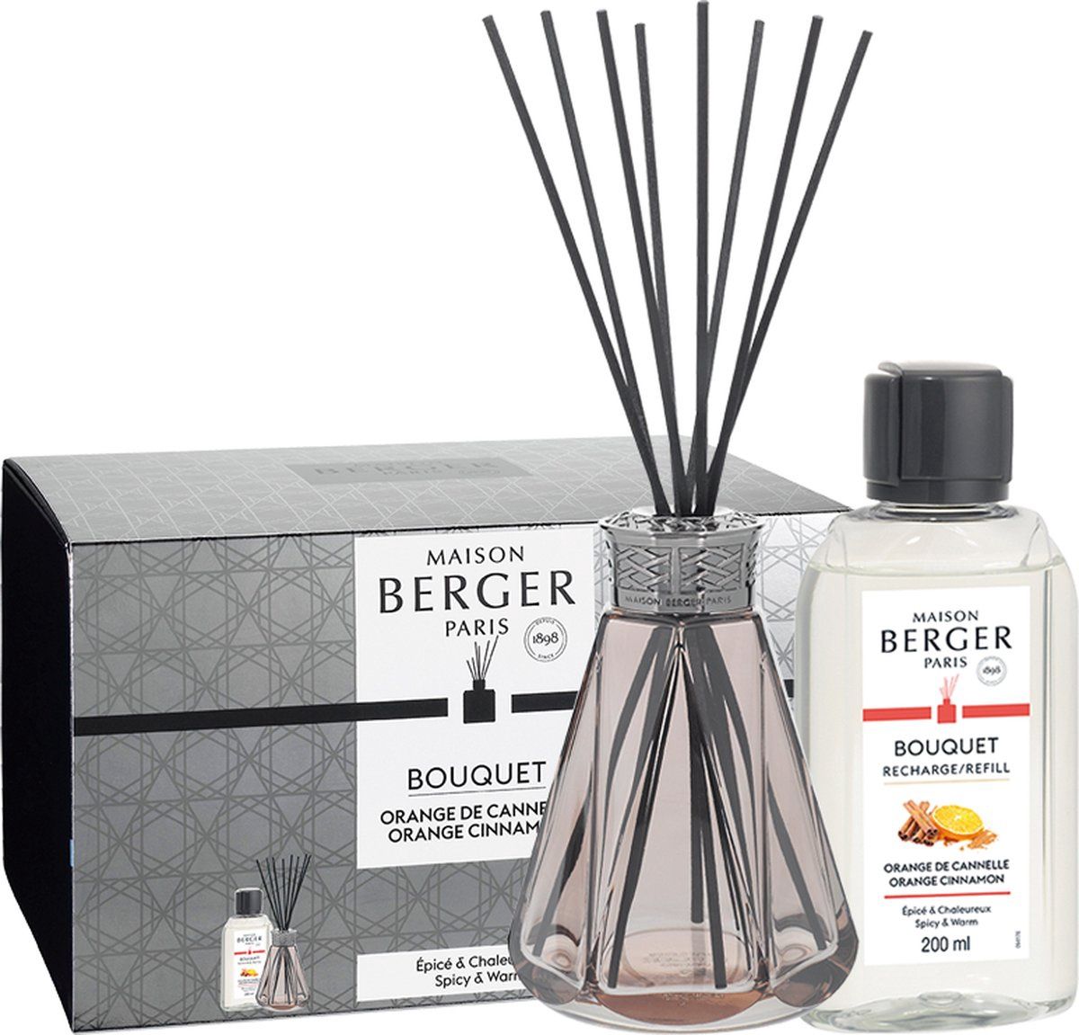 Maison Berger Geurstokjes Pyramide rose antique