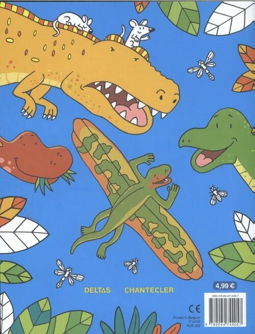Dino colouring kleurboek