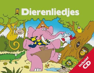 Dierenliedjes boek met cd