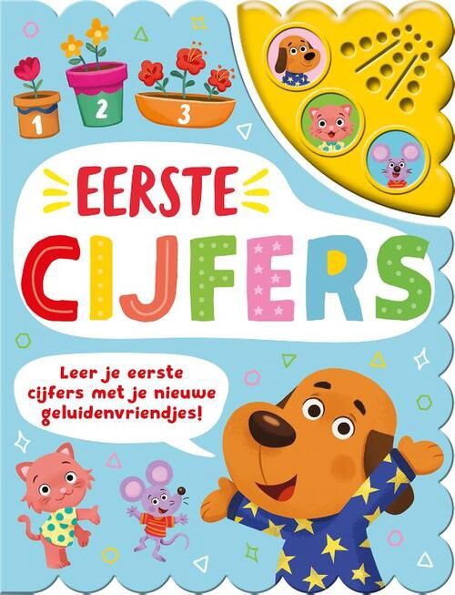 Eerste cijfers boek met geluid