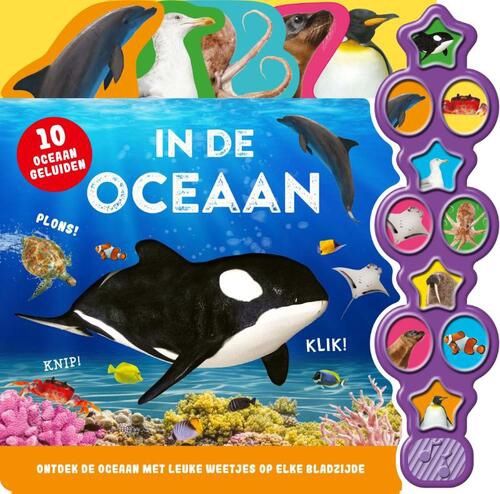 In de oceaan boek met geluid