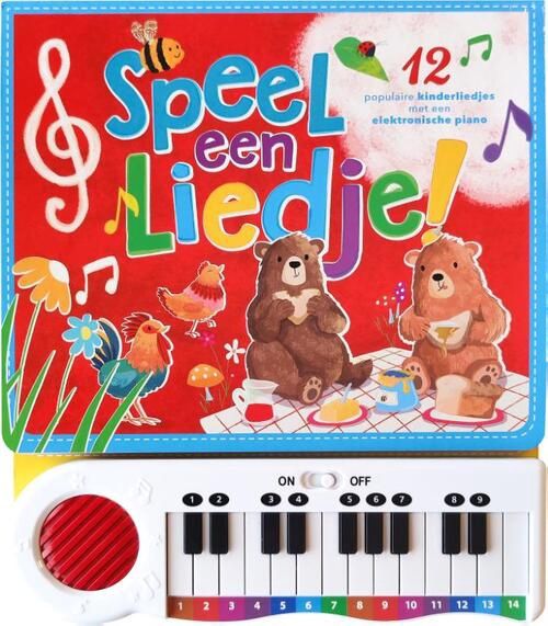 Speel een liedje boek met piano