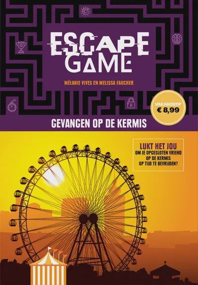 Escape game gevangen op de kermis