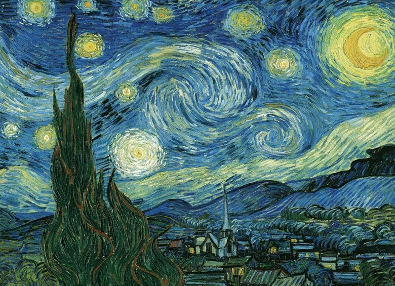 Starry Night – Vincent van Gogh (1000)