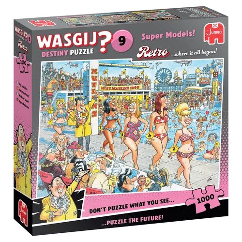 Wasgij Retro Destiny 9 – Topmodellen! (1000)