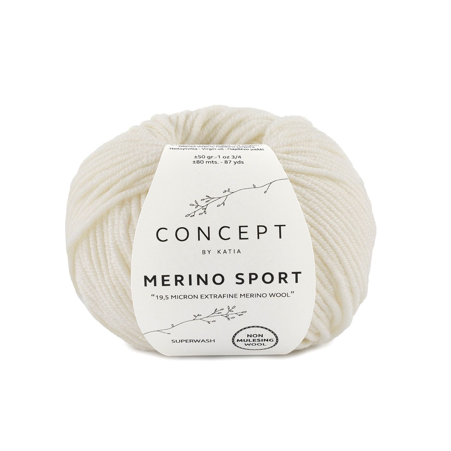 MERINO SPORT, Kleur: 1 Blanco