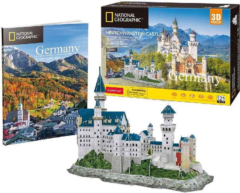 3D  Neuschwanstein Castle (121)