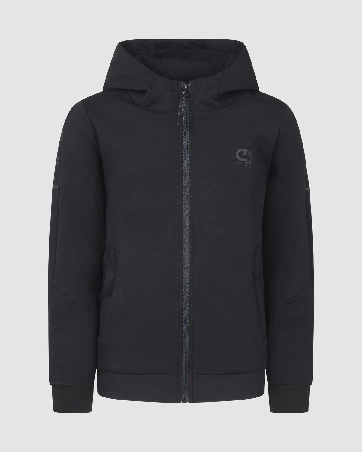 Cruyf Ignite Tape Hood Black, maat: 116