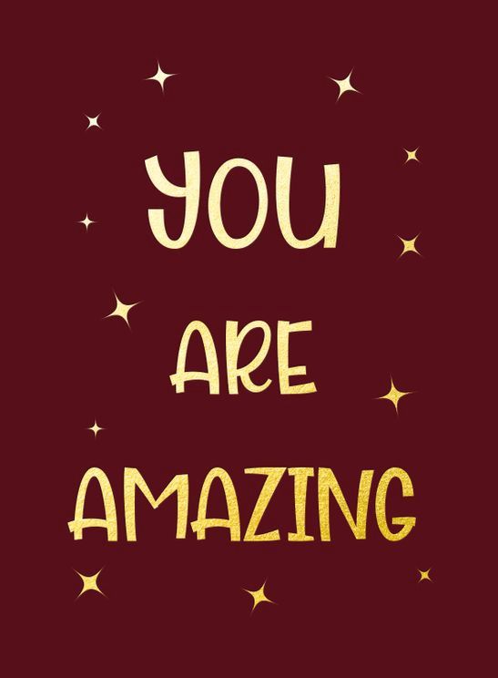 You are amazing boekje