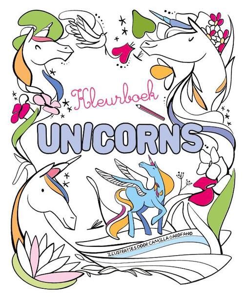 Kleurboek unicorns