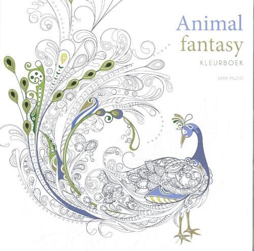 Animal fantasy kleurboek