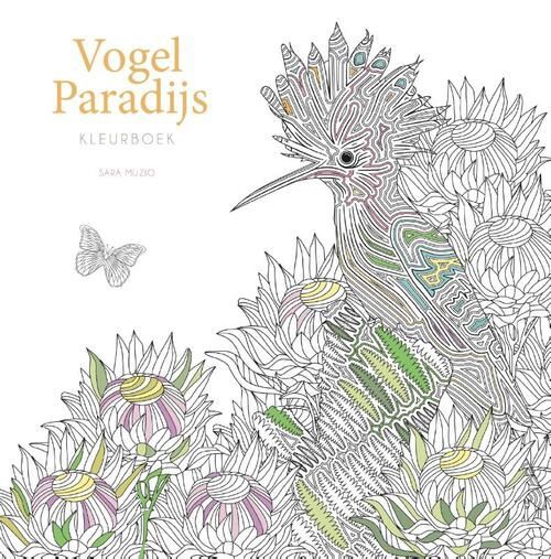 Vogel paradijs kleurboek