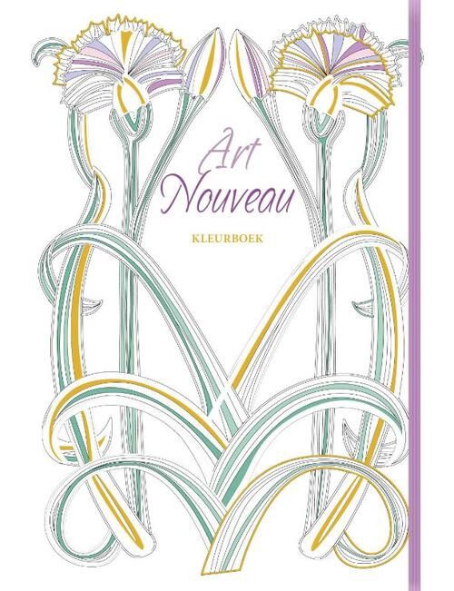 Art nouveau kleurboek