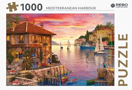 Mediterranean harbour 1000 st
