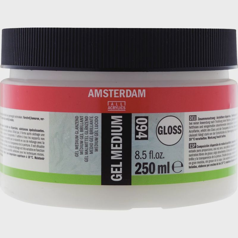Gel medium glanzend 094 pot 250 ml