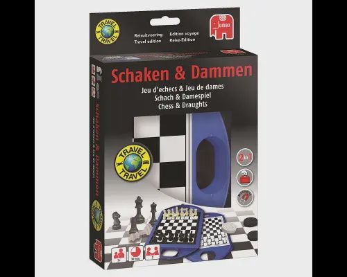 Schaken &amp; Dammen Reisversie