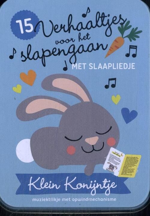Verhaaltjes voor het slapengaan met slaapliedje, titel: Klein konijn