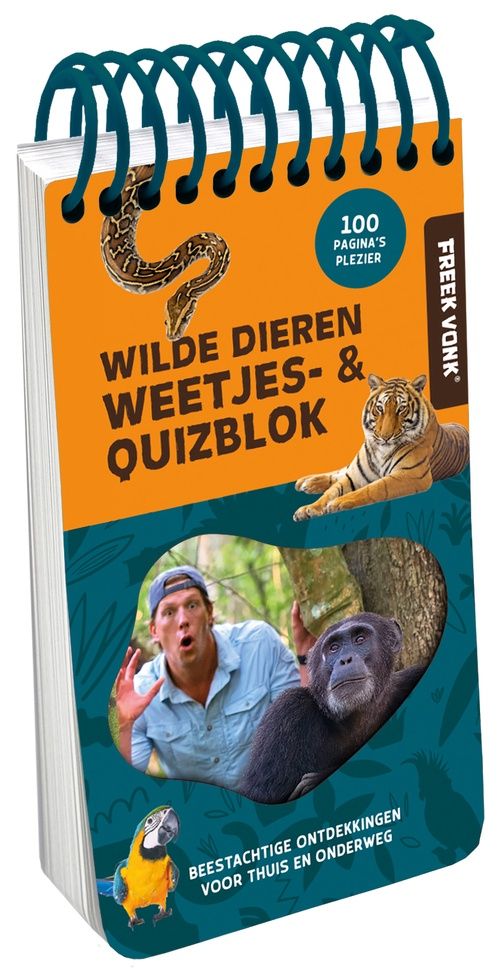 Beestachtige weetjes en quizvragen Freek Vonk, dier: Wilde dieren