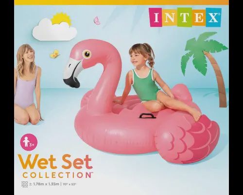 Intex Flamingo ride-on 142x137x97cm