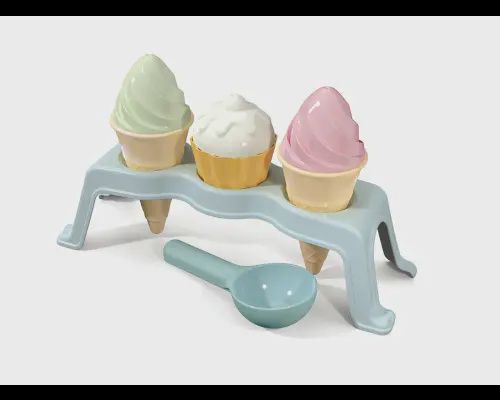 Strandset Ice pastel 8-delig