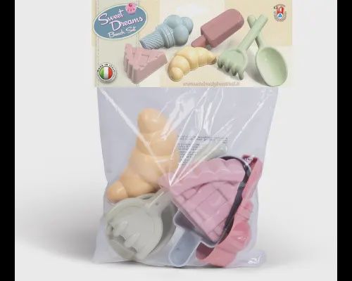 Strandset Sweet Dreams pastel 6-delig