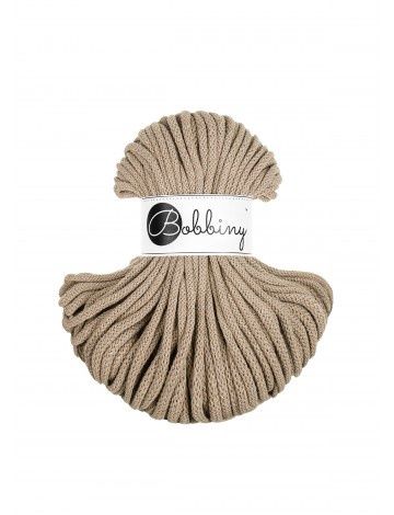Bobbiny Premium Cord 5 mm, Kleur: Sand