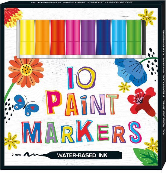 10 paint markers