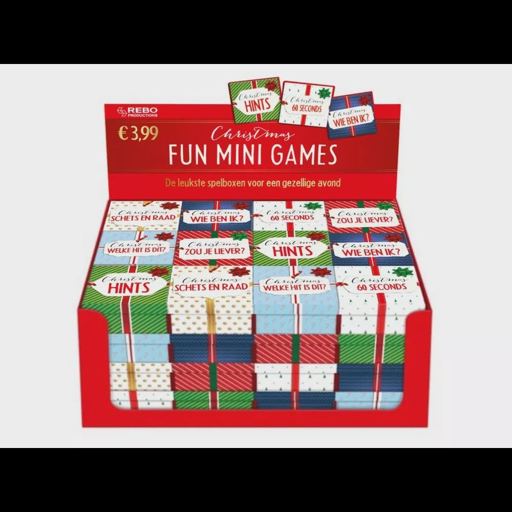 Fun mini Games - Cadeaudoosje