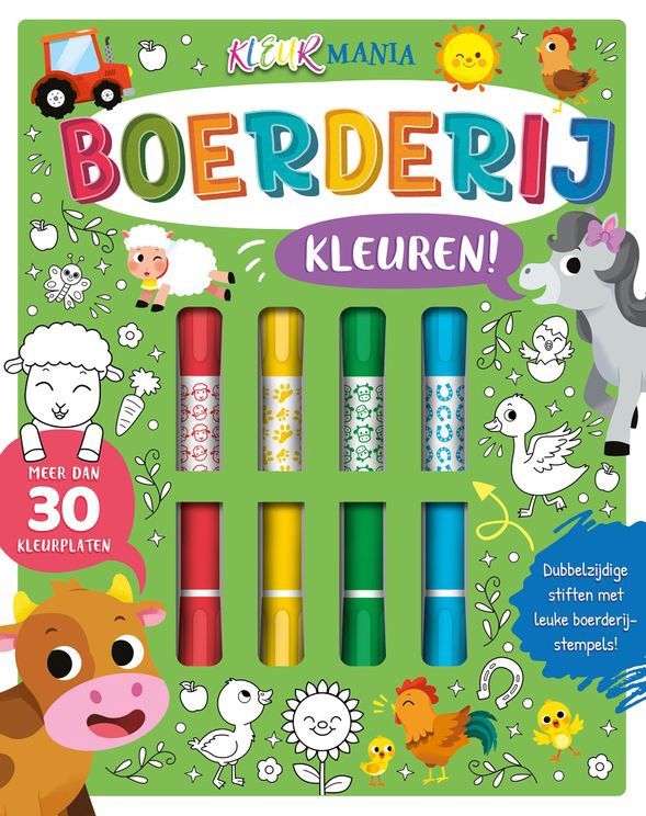 Kleurmania Boerderij Kleuren